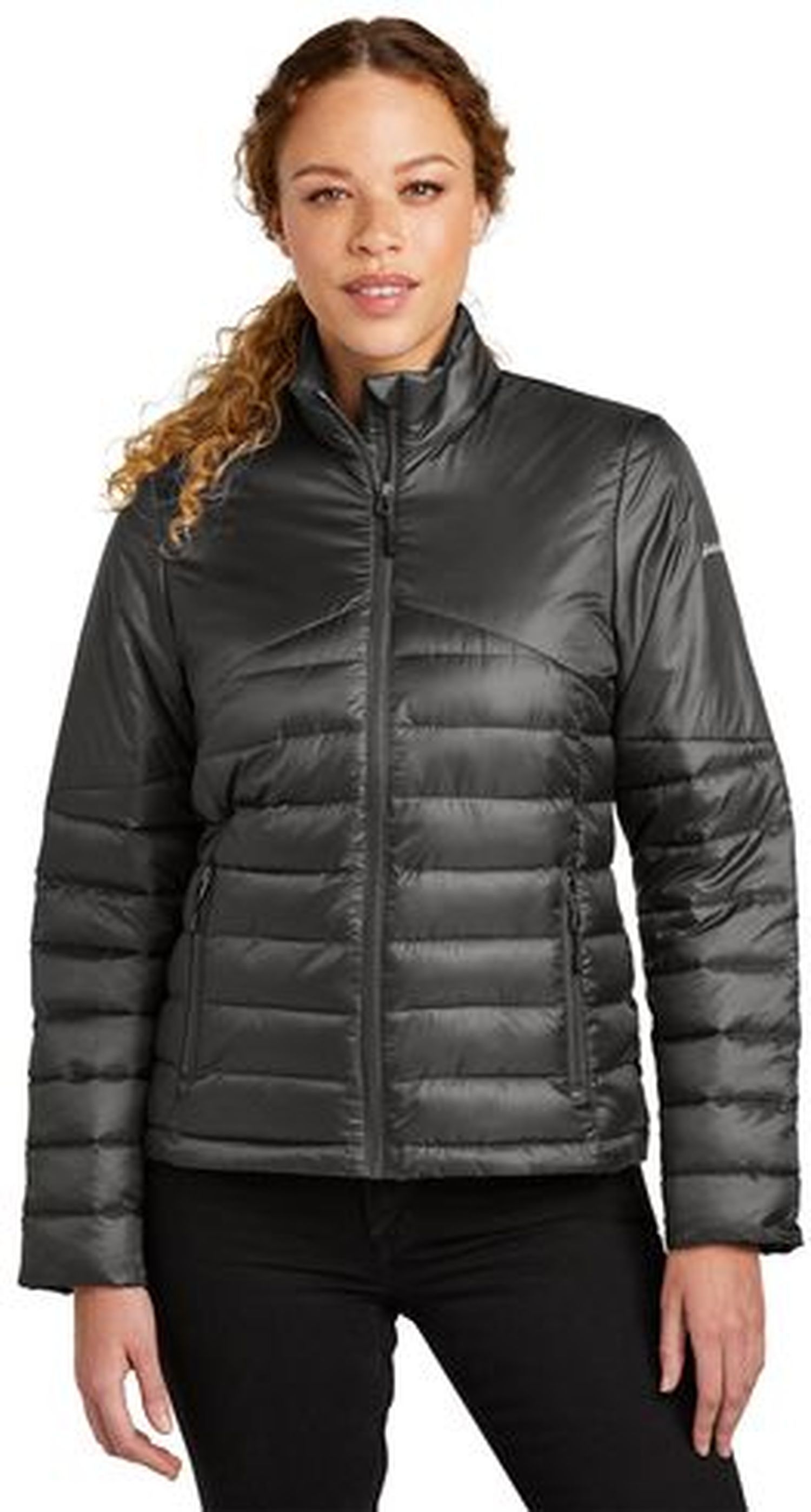 Eddie Bauer® Ladies 100% Polyester Puff Quilted Jacket With Pockets